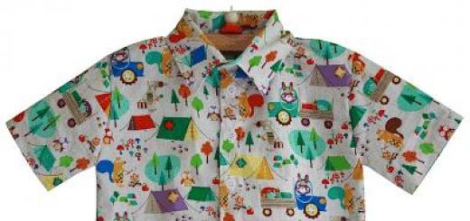 Майсторски клас: шиене на риза за момче