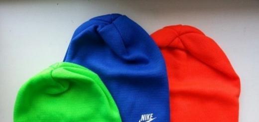 Kako izbrati in kje lahko kupite ženski klobuk pri Nike?