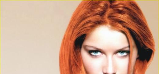 Цвят на косата Тициан (36 снимки) - достъпен лукс Коса със средна дебелина и плътност