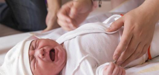 Wirksame Methoden zur Behandlung von Koliken und Blähungen bei Neugeborenen: Ursachen des Auftretens und charakteristische Symptome Wie man Koliken von Blähungen bei Neugeborenen unterscheidet