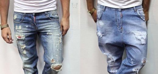 Як зробити потерті джинси: різноманітні способи і методи