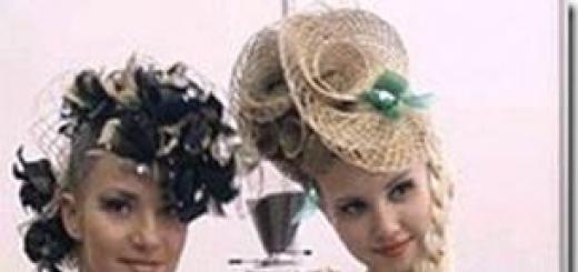 Моделювання фантазійних та конкурсних зачісок на основі осягнення Зачіски у фантазійному стилі опис