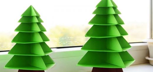 Božično drevo iz valovitega papirja naredi sam: podrobni mojstrski tečaji s fotografijami