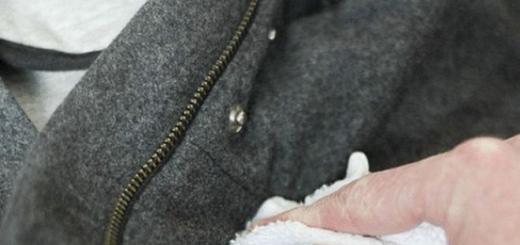 Как стирать пальто правильно - простые советы по выведению пятен