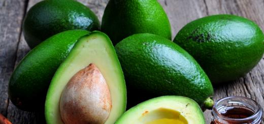 Avokado: shujševalne diete in okusni recepti