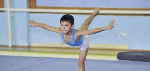 Gymnastik für Jungen: Nutzen und Schaden